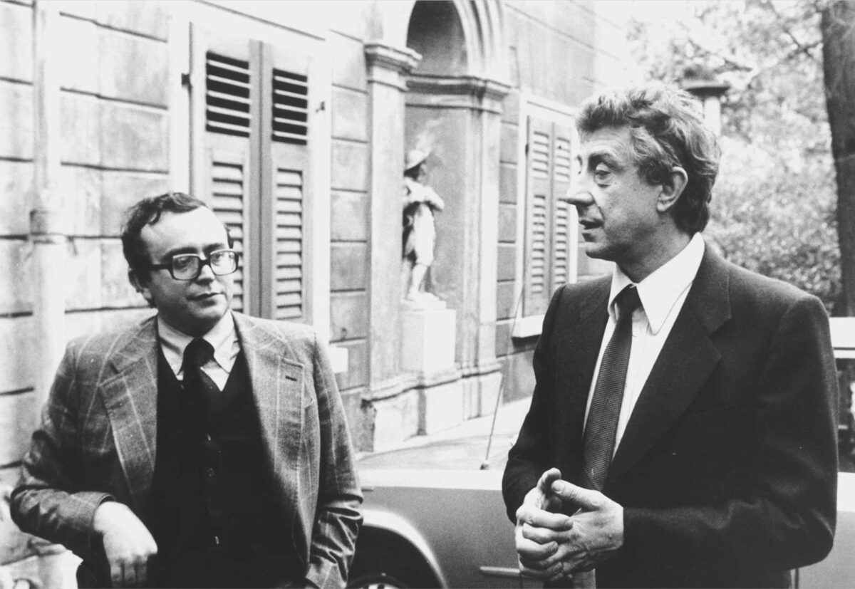 Michele Zanetti e Franco Basaglia